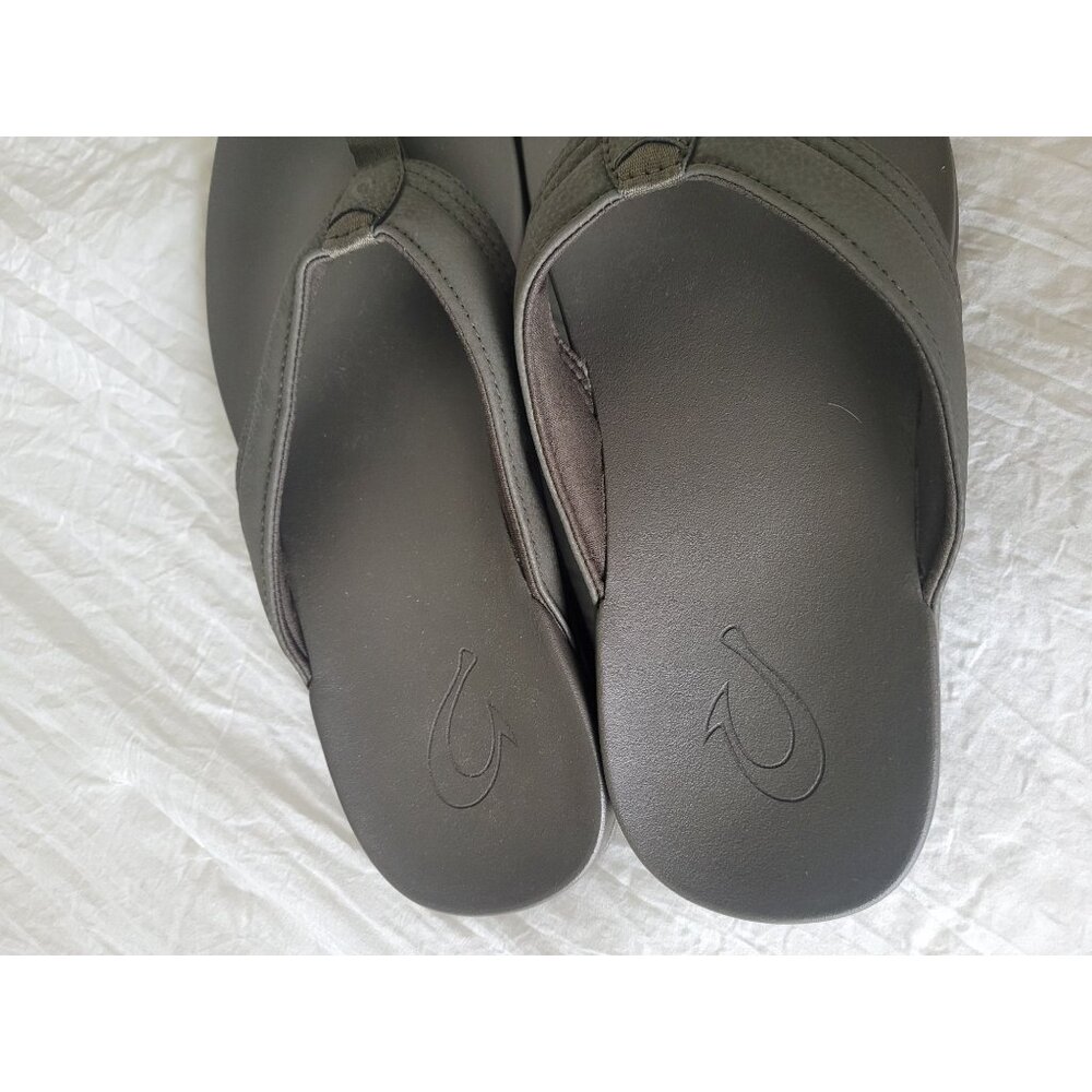 Olukai Mens Maha Thong Flip Flops 11 - Picture 3 of 5